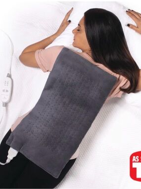 Make offer! Sharper Image Calming Massage back body home loop heating pad Large